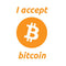 I Accept Bitcoin Wii (Includes 1 Controller) Skin